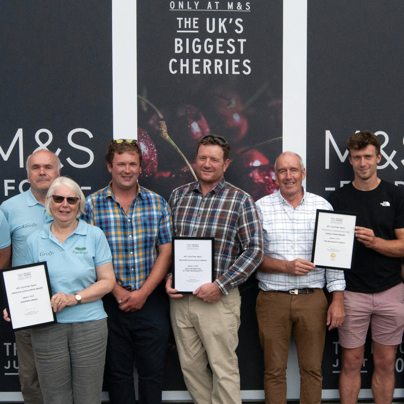 M&S Welsh Farmer Award Winners