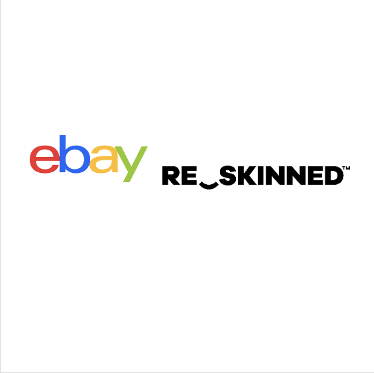 eBay x Re-Skinned logo