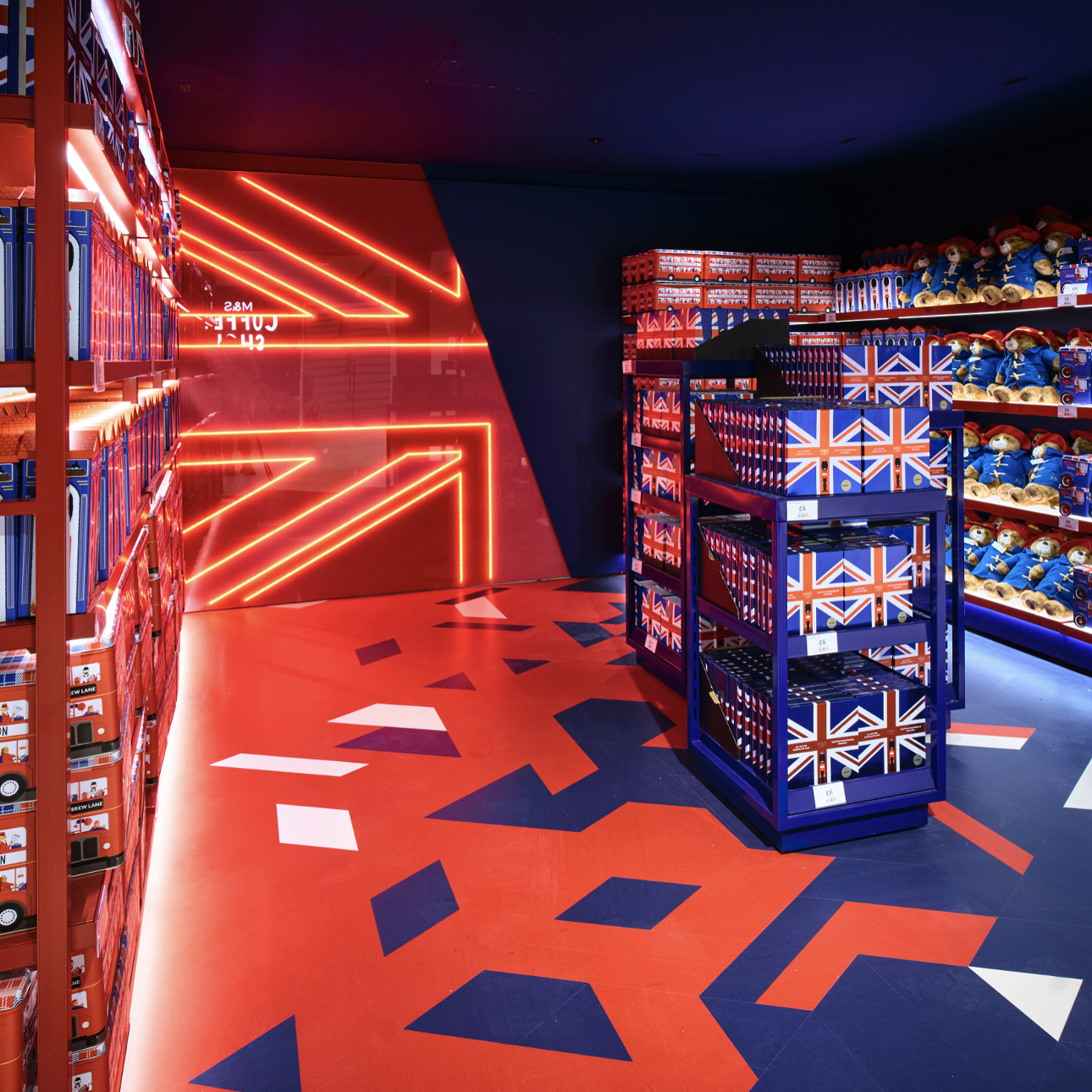 The British gifting section at M&S Pantheon