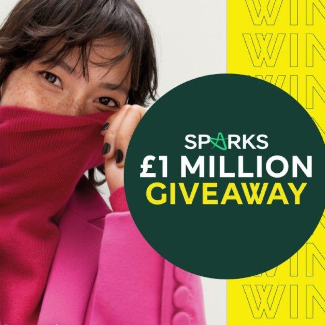 Sparks £1 Million Giveaway logo