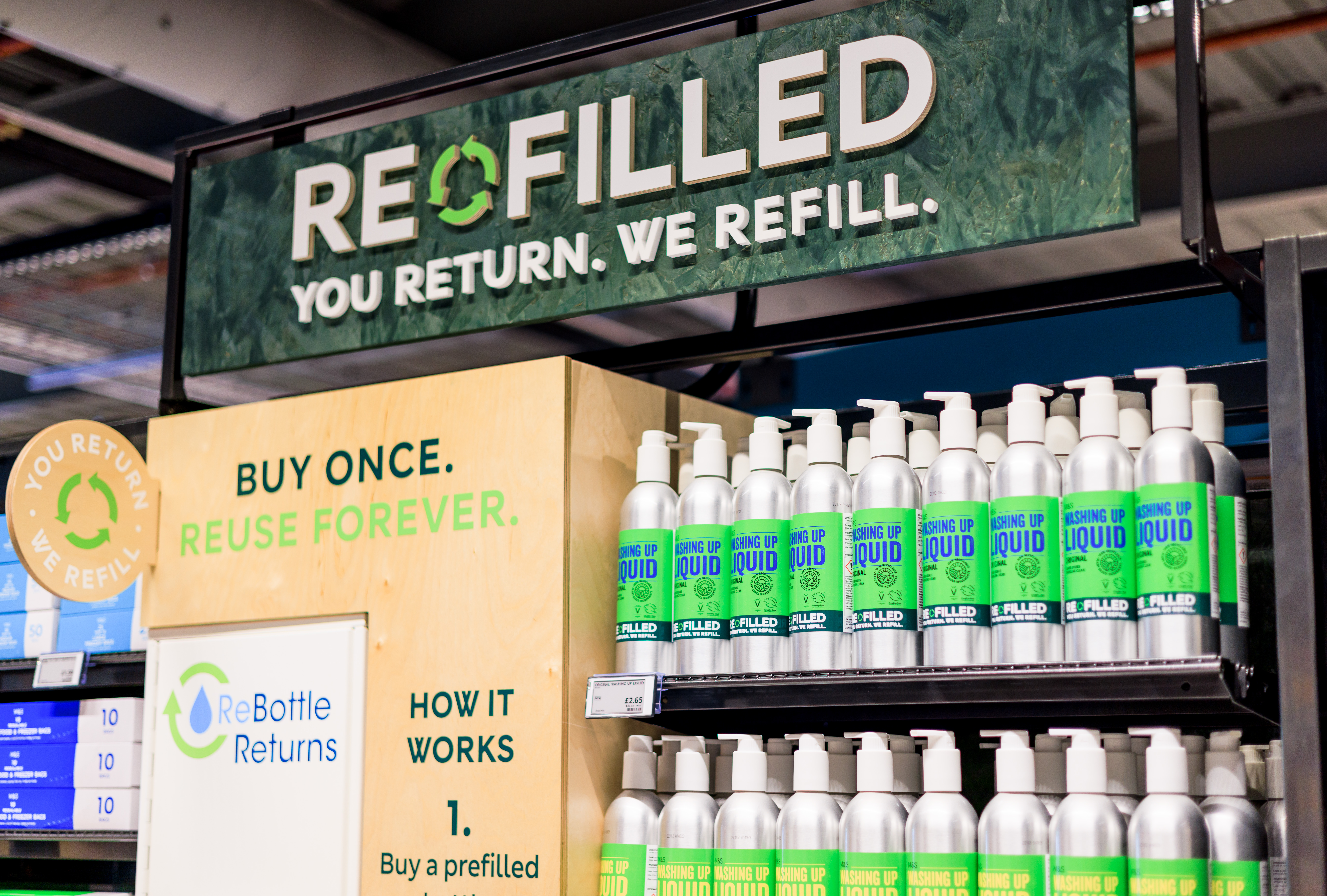 Refilled station