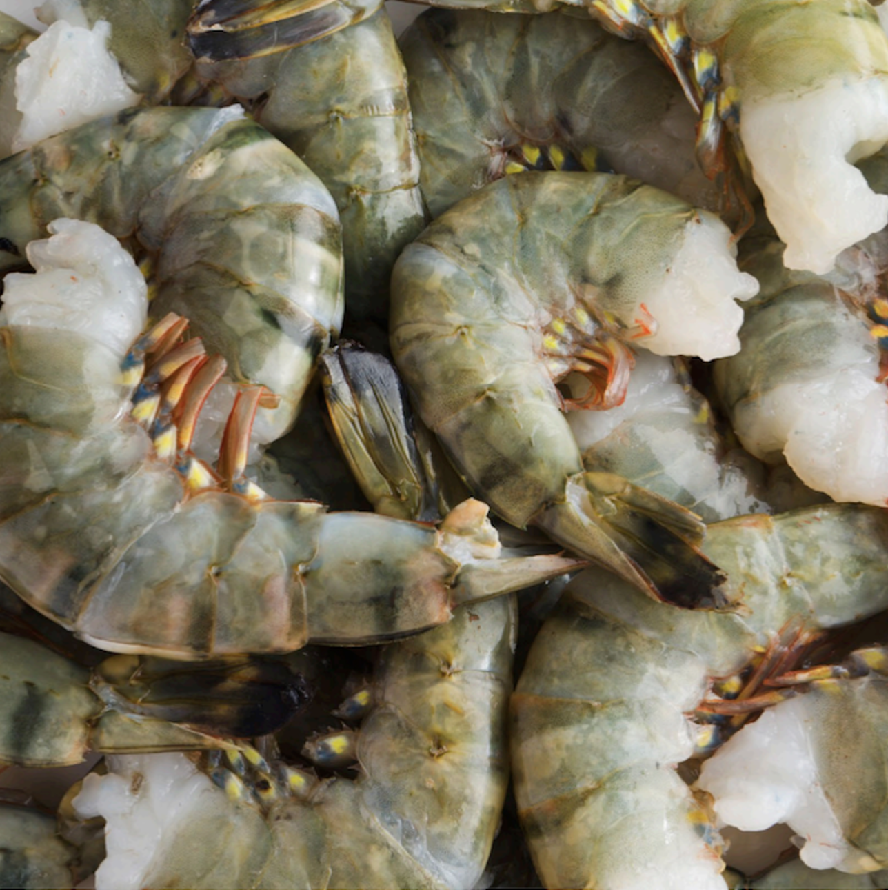 Raw prawns