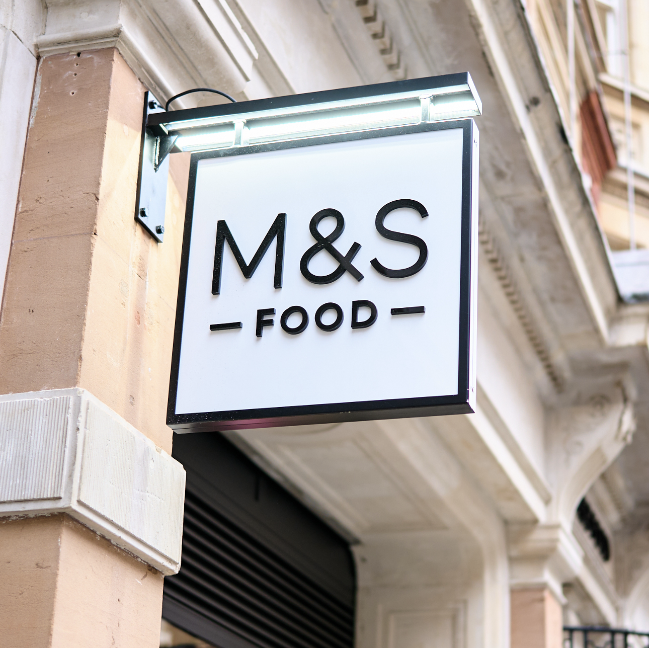 M&S Food sign