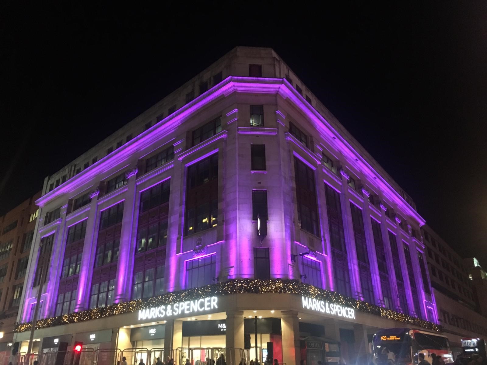 Turning retail purple