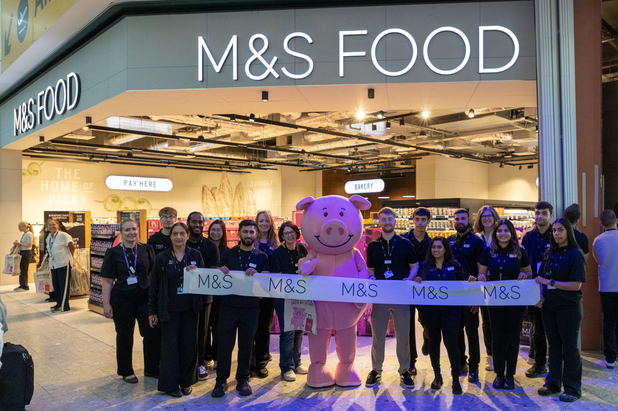 M&S expands Heathrow airside store in response to customer demand for more fresh, quality food pre-flight