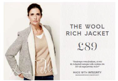 The wool jacket