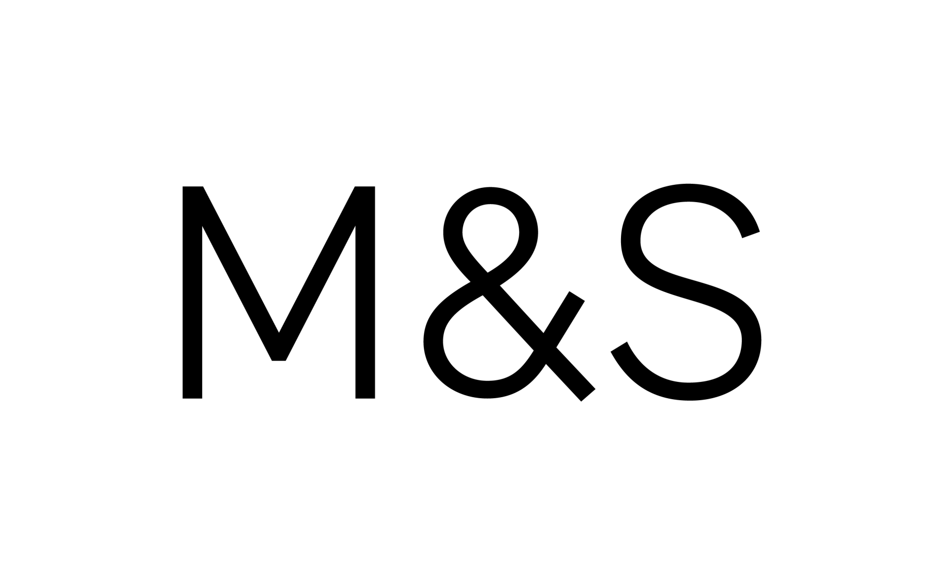 M&S Logo - White